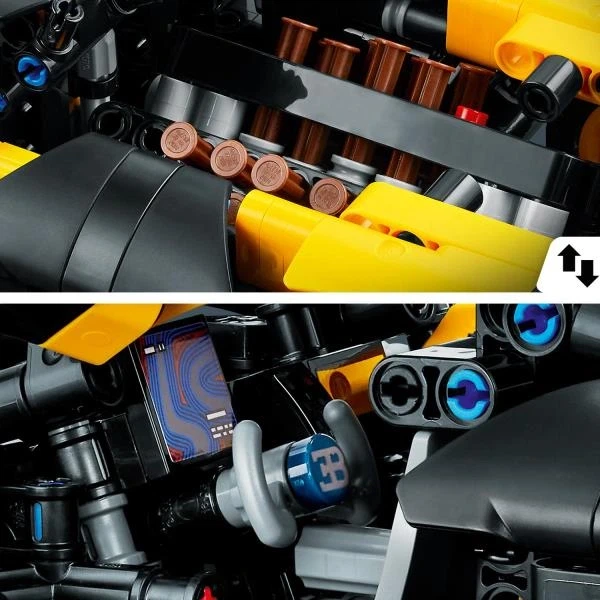 Конструктор LEGO Techniс Bugatti Bolide 905 деталей (42151) - изображение 2