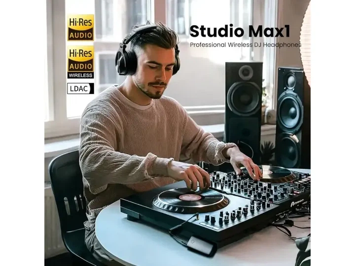 Навушники з мікрофоном OneOdio Studio Max 1 Black - зображення 4