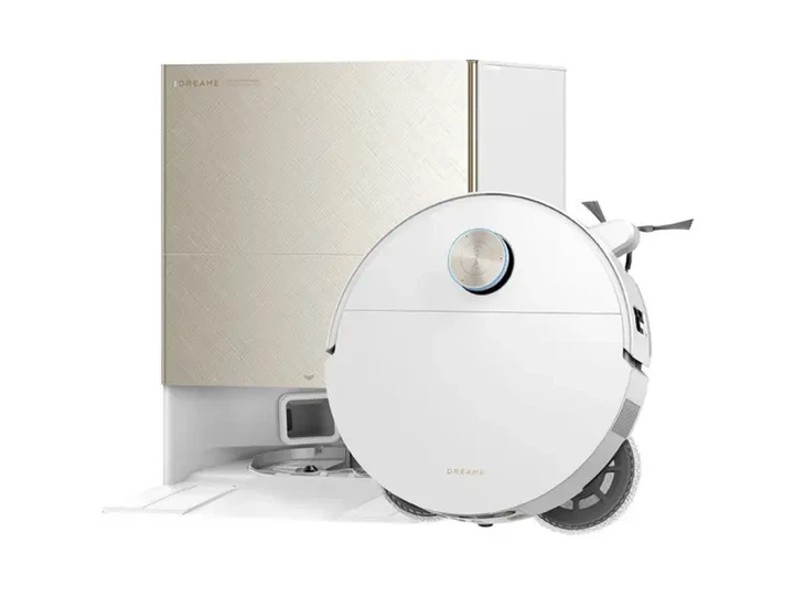 Робот-пилосос з влажним убором Dreame X60 Ultra Complete White (RLX87DE-wh) - Фото 4 Робот-пилосос з влажним убором Dreame X60 Ultra Complete White (RLX87DE-wh) - зображення 4
