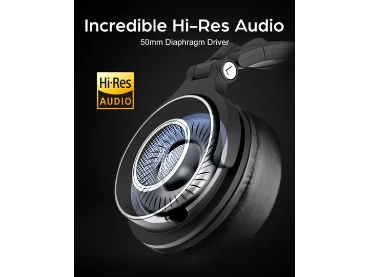 Навушники з мікрофоном OneOdio Monitor 60 Black - Фото 6 Навушники з мікрофоном OneOdio Monitor 60 Black - зображення 6