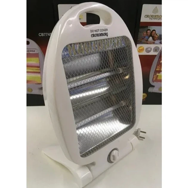 Кварцевый обогреватель Heater CB-7745 Crownberg Quartz -800Вт - изображение 2