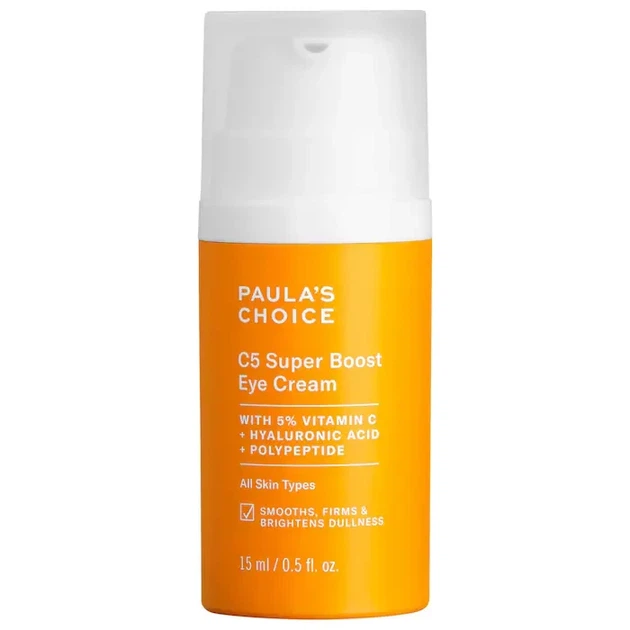 Крем для кожи вокруг глаз Paula's Choice C5 Super Boost Vitamin C Eye Cream for Brightening & Firming - Фото 1 Крем для кожи вокруг глаз Paula's Choice C5 Super Boost Vitamin C Eye Cream for Brightening & Firming - изображение 1