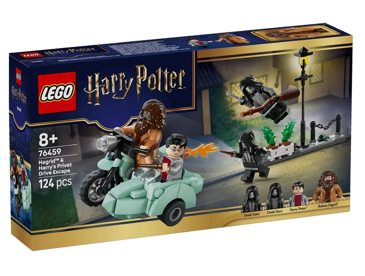 Конструктор LEGO Harry Potter Хэгрид и Гарри: Побег с Тисовой улицы 124 детали (76459) - Фото 1 Конструктор LEGO Harry Potter Хэгрид и Гарри: Побег с Тисовой улицы 124 детали (76459) - изображение 1