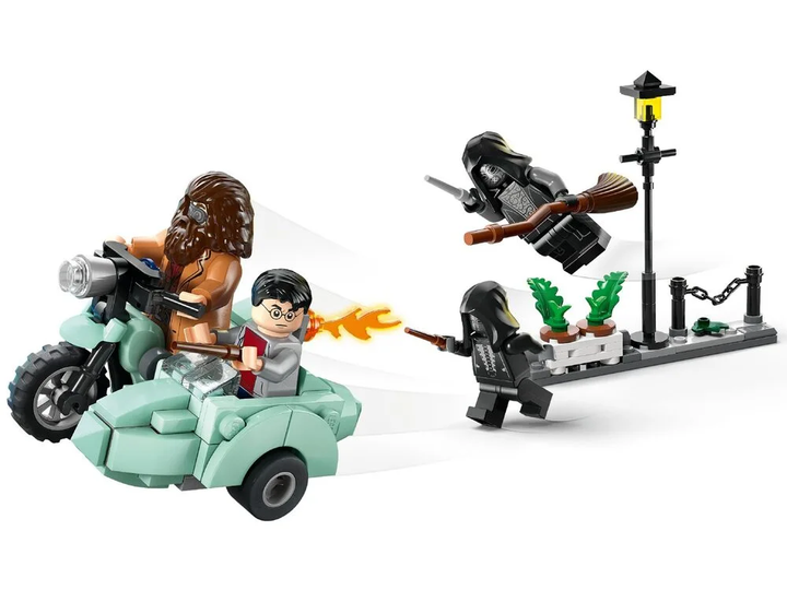 Конструктор LEGO Harry Potter Хэгрид и Гарри: Побег с Тисовой улицы 124 детали (76459) - Фото 5 Конструктор LEGO Harry Potter Хэгрид и Гарри: Побег с Тисовой улицы 124 детали (76459) - изображение 5