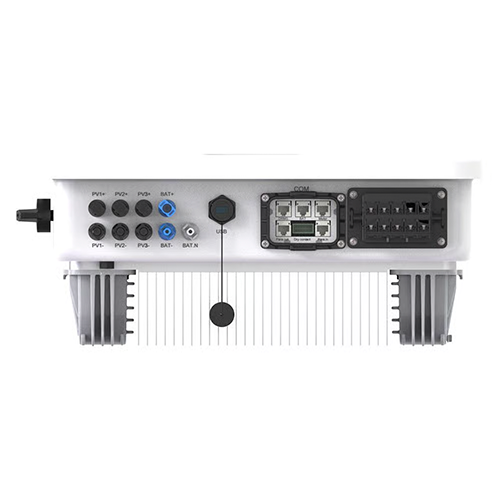Гібридний інвертор 3-фазний Growatt MOD 3000TL3-HU 3kW 140-1000V 2 MPPT сумісний з АКБ APX OLED WiFi IP66 White - зображення 3