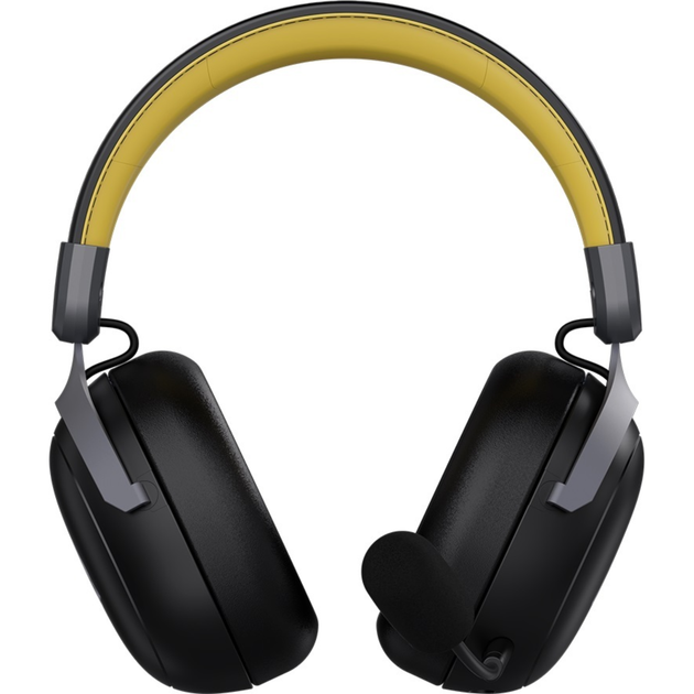Бездротові навушники Ajazz AHM08 MAX 3-Mode Bluetooth 5.3 до 80 год Black/Grey (AHM08-MAX-BGY) - зображення 3