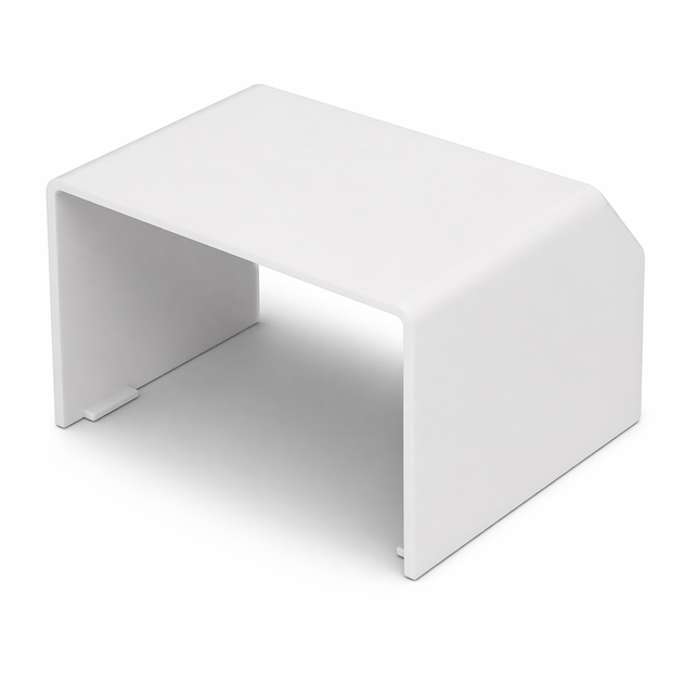 Внутренний угол E.next e.trunking.terminal.stand.100.40 для короба 100х40мм Белый - изображение 2
