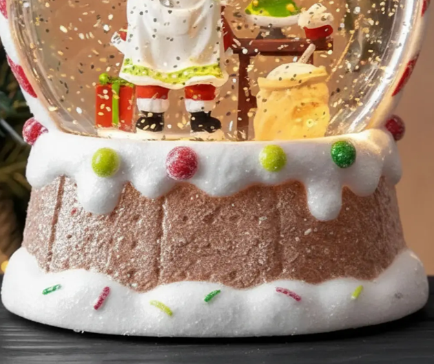 Ночник новогодний Кекс XMAS WDL-25015A 10106, санта - изображение 8