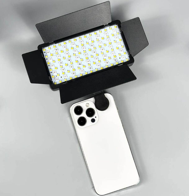 Відеосвітло портативне MJ-39 RGB 3000-6500K, чорний - зображення 4