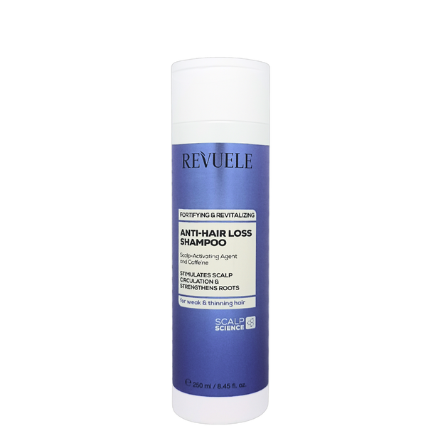 Шампунь проти випадіння волосся Revuele Anti-Hair Loss з кофеїном, 250 мл - зображення 2