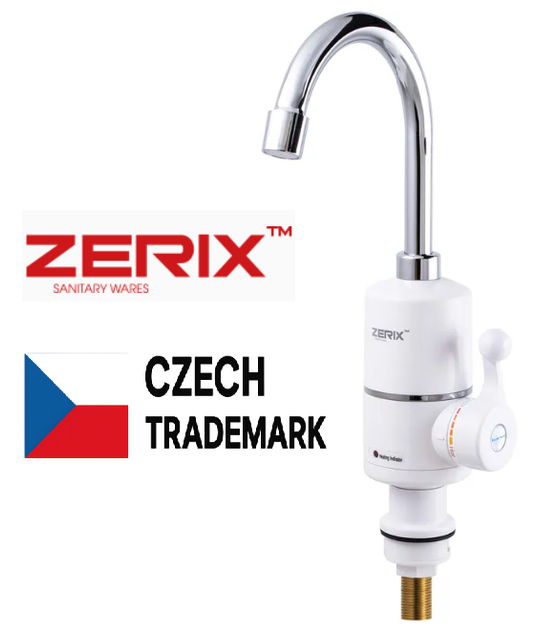 Кран на кухню с подогревом воды Zerix электрический проточный водонагреватель для кухни и умывальника (3073) - Фото 2 Кран на кухню с подогревом воды Zerix электрический проточный водонагреватель для кухни и умывальника (3073) - изображение 2