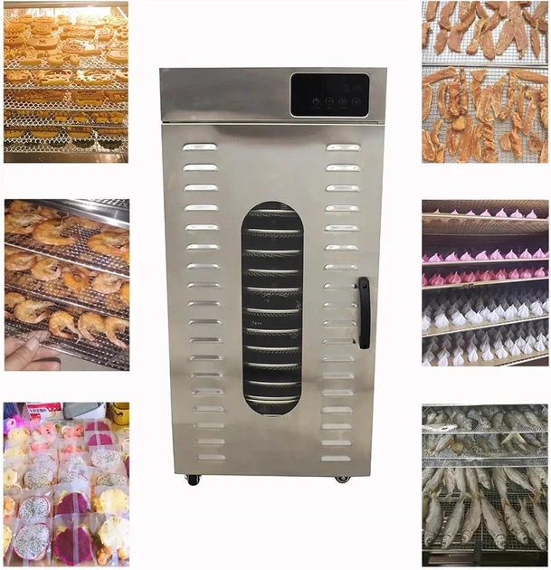 Роторный дегидратор сушилки Food Dehydrator LT-103 для овощей фруктов мяса грибов 20 лотков 2000Вт - изображение 3