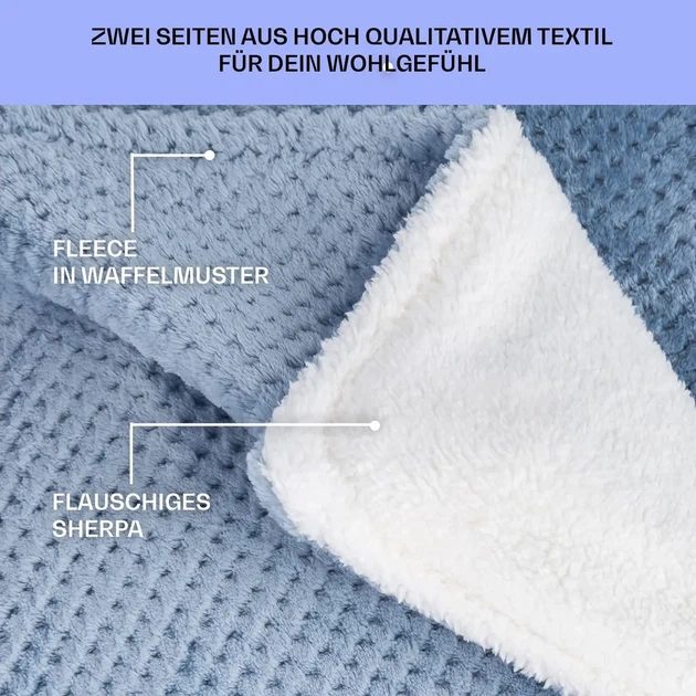 Электрическое одеяло Klarstein Dr. Watson Deluxe XXL (10045257) - Фото 3 Электрическое одеяло Klarstein Dr. Watson Deluxe XXL (10045257) - изображение 3