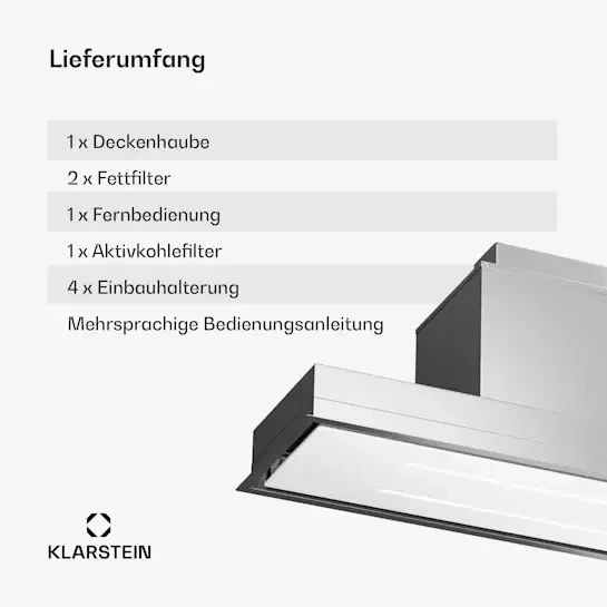 Вытяжка Klarstein High Line Eco 90 (10045361) - изображение 6