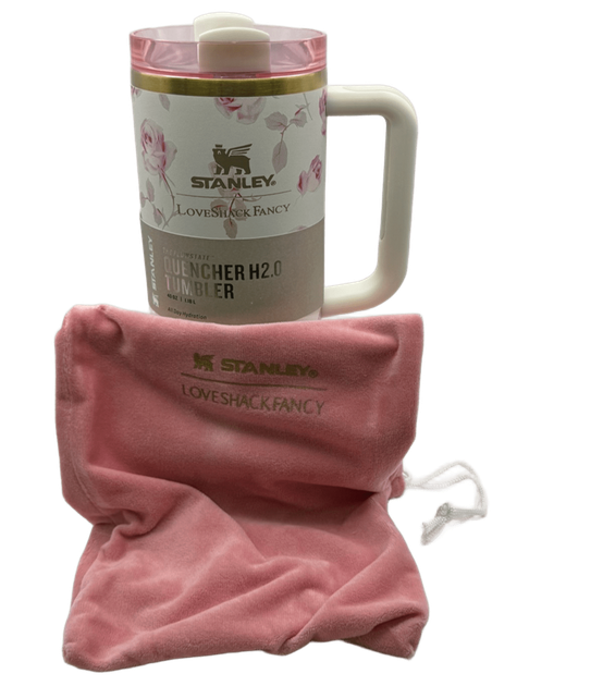 Термос термочашка Stanley Quencher H2.0 Tumbler з нержавіючої сталі 1,18 л Vintage Rose KT6007856 - зображення 3