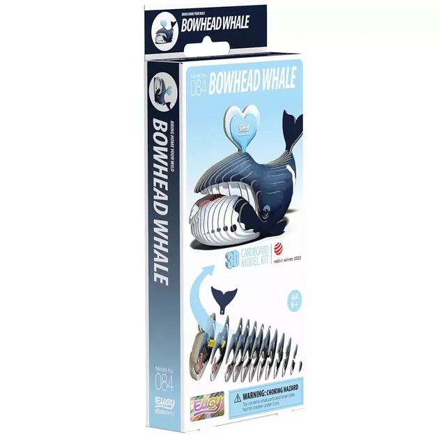 Сборная 3D модель Eugy Зоопарк Гренландский кит (XEG-084) - изображение 5