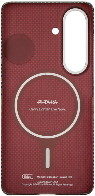 Панель PITAKA Edge Case MagSafe для Samsung Samsung Galaxy S26 Sunset (741654367902) - зображення 4