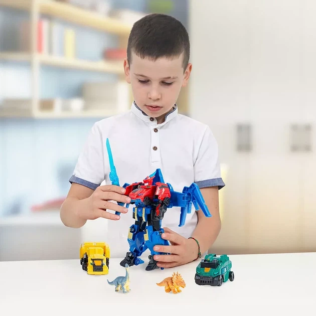 Ігровий набір Dinoster Швидка трансформація (EU580810A) - зображення 6