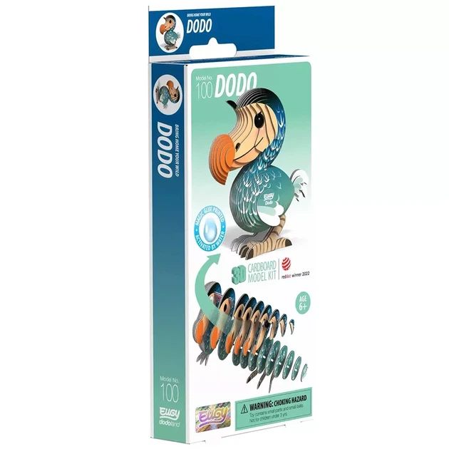 Сборная 3D модель Eugy Зоопарк Додо (XEG-100) - Фото 4 Сборная 3D модель Eugy Зоопарк Додо (XEG-100) - изображение 4