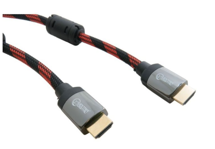 Кабель мультимедийный HDMI M to HDMI M 3.0m Extradigital (KBH1634) - Фото 3 Кабель мультимедийный HDMI M to HDMI M 3.0m Extradigital (KBH1634) - изображение 3
