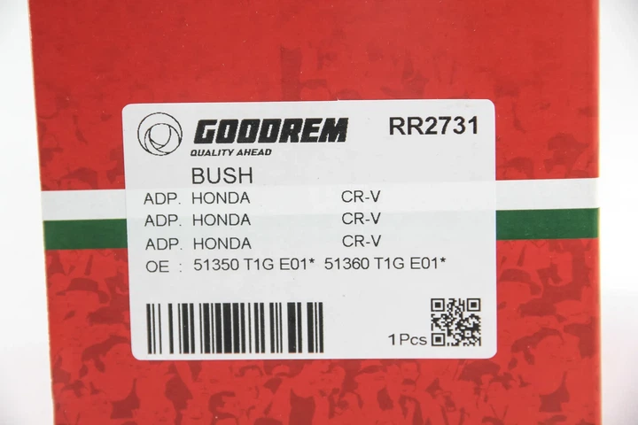 Сайлентблок переднього важеля (перед.) Honda CR-V 12- GOODREM RR2731 Honda CR-V 51350T1GE01, 51360T1GE01 - изображение 4