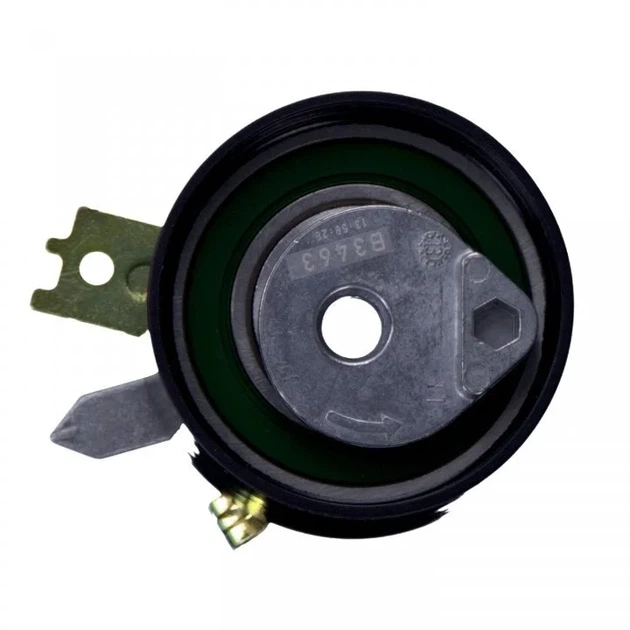 Натяжний ролик зубчастого ремня FEBI 21269 Renault Scenic, Clio, Kangoo, Megane, Duster, Logan, Grand Scenic, Twingo; Nissan Almera, Kubistar, Juke, Micra, Note; Dacia Duster; Suzuki Jimny 1276084A50, 1276084A50000, 1276084A50000S1 - зображення 2