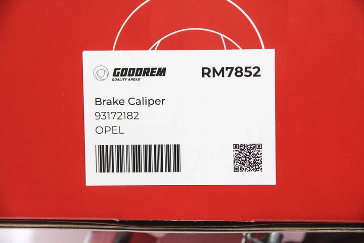 Супорт гальмівний задній VECTRA C 00-15 Л. GOODREM RM7852 Opel Vectra 93172182, 542093, 5542115 - Фото 5 Супорт гальмівний задній VECTRA C 00-15 Л. GOODREM RM7852 Opel Vectra 93172182, 542093, 5542115 - изображение 5