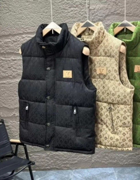 Жилет Louis Vuitton мужской черный XL артикул 0009 - изображение 2