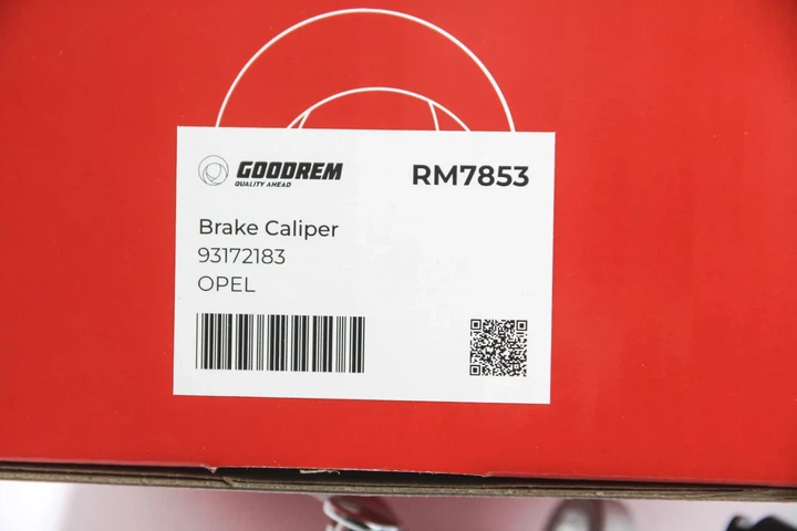 Супорт гальмівний задній VECTRA C 00-15 Пр. GOODREM RM7853 Opel Vectra 93172183, 542092, 5542114 - Фото 5 Супорт гальмівний задній VECTRA C 00-15 Пр. GOODREM RM7853 Opel Vectra 93172183, 542092, 5542114 - изображение 5