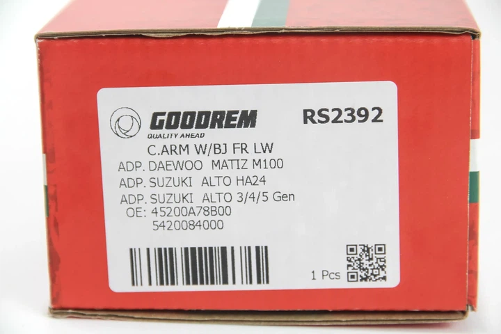 Важіль перед. (знизу) Daewoo Matiz 98- GOODREM RS2392 - изображение 5