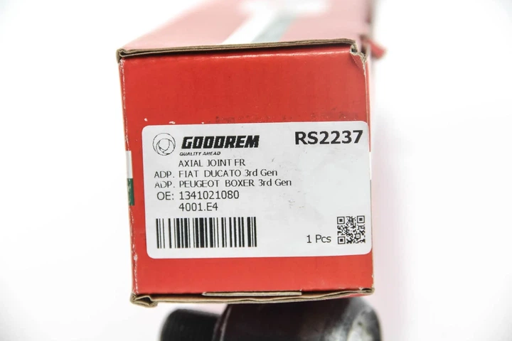 Тяга рульова Fiat Ducato/Peugeot Boxer 06- GOODREM RS2237 Citroen Jumper; Fiat Ducato; Peugeot Boxer 1341021080, 4001E4, 4001E5 - изображение 4