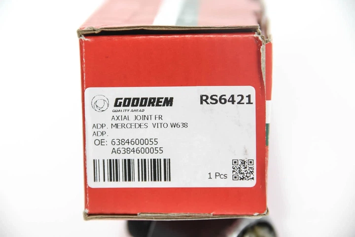 Тяга рульова MB Vito (W638) 96-03 GOODREM RS6421 Mercedes V-Class, Vito D7932, 6384600055, A6384600055 - изображение 4