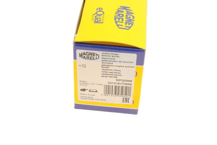 Натяжний ролик(17x70x26)(пл) C4,C5,Scudo,Focus,C-Max,Kuga 2,0TDCI MAGNETI MARELLI 331316170666 5751A7 - зображення 6