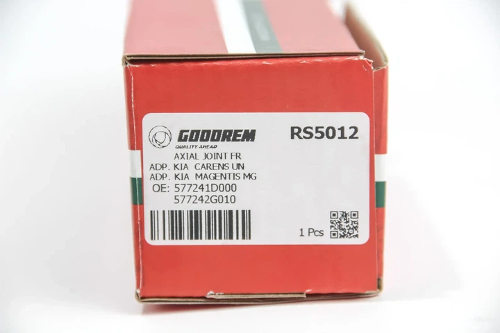 Тяга рульова Kia Carens 07-/Magentis 05- GOODREM RS5012 KIA Carens, Magentis 577242G000, 577242G010, 577241D000 - изображение 4