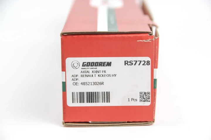 Тяга рульова перед. KOLEOS I 08- GOODREM RS7728 Renault Kaleos 485213026R - изображение 4