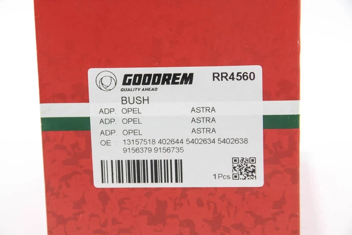 Подушка задньої балки Combo 01-/Astra G 98- GOODREM RR4560 Opel Astra, Zafira, Meriva, Combo, CORSA 5402638, 9156379, 13157518 - зображення 4