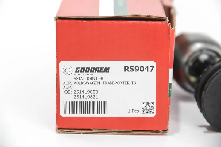 Тяга рульова VW T3 79-92 GOODREM RS9047 Volkswagen Transporter 251419803, 251419821, 251419807A - изображение 4