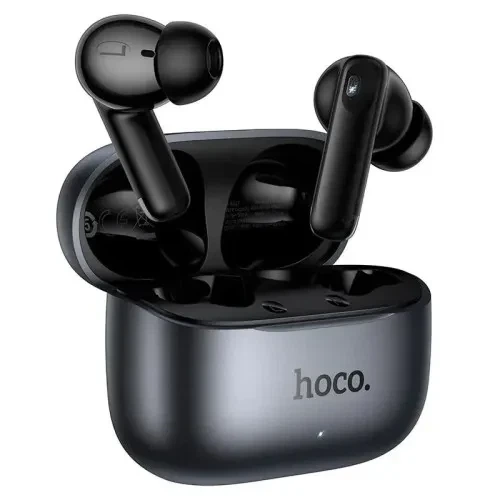 Навушники бездротові HOCO EQ27 Fun ANC+ENC smart AI translation headset (APP) metal gray - Фото 1 Навушники бездротові HOCO EQ27 Fun ANC+ENC smart AI translation headset (APP) metal gray - зображення 1
