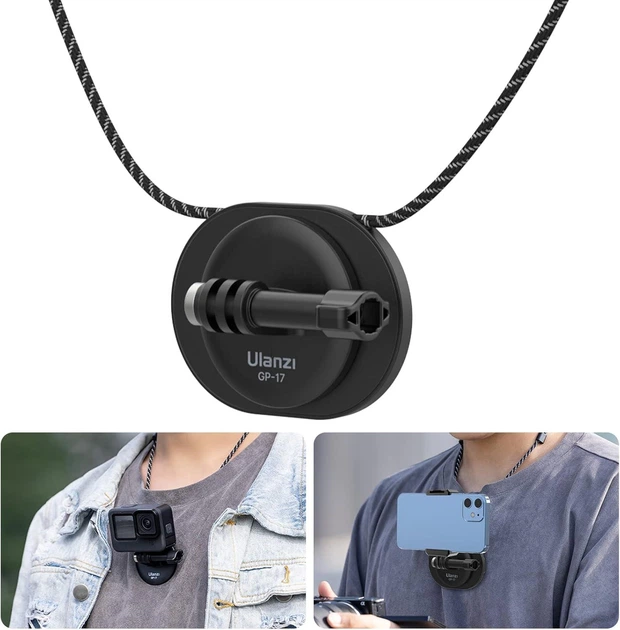 Магнитное крепление на шею для экшн камер и смартфонов Ulanzi GP-17 - изображение 3