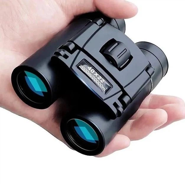 Складной мини-бинокль BAK4 FMC, 40x22, 2000 м Black - изображение 9