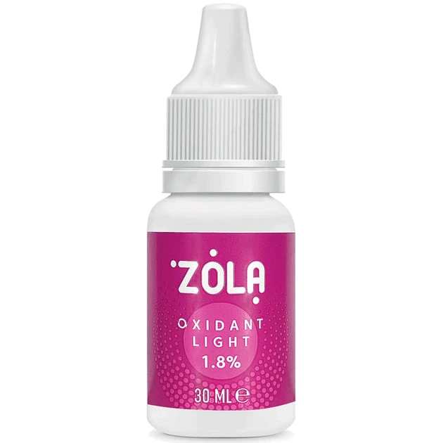 Кремовий окислювач до фарби для брів ZOLA Oxidant 1.8% 30 мл - Фото 1 Кремовий окислювач до фарби для брів ZOLA Oxidant 1.8% 30 мл - изображение 1