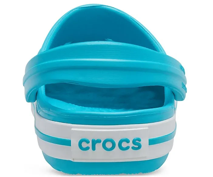 Крокси дитячі сабо Crocs Crocband Clog Digital Aqua 32 блакитні - изображение 2
