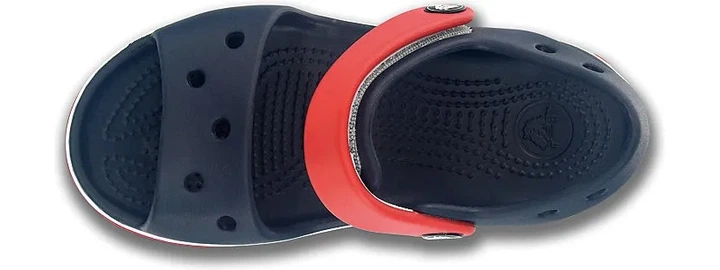 Крокси сандалі Crocs Сrocband Sandal Navy/Red 31 сині - Фото 4 Крокси сандалі Crocs Сrocband Sandal Navy/Red 31 сині - зображення 4