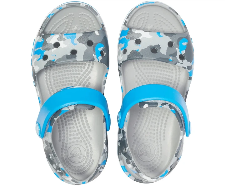Крокси сандалі Crocs Bayaband Seasonal Graphic Sandal Light Grey 23-24 сірі - Фото 4 Крокси сандалі Crocs Bayaband Seasonal Graphic Sandal Light Grey 23-24 сірі - изображение 4