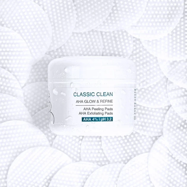 Эксфолиирующие диски 4% AHA Exfoliant Care Dalton 40 шт - Фото 1 Эксфолиирующие диски 4% AHA Exfoliant Care Dalton 40 шт - изображение 1