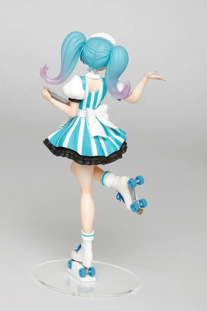 Фигурка Хацуне Мику – Hatsune Miku Cafe Maid Ver. | Коллекционная аниме-модель, 19 см от Taito. - Фото 3 Фигурка Хацуне Мику – Hatsune Miku Cafe Maid Ver. | Коллекционная аниме-модель, 19 см от Taito. - изображение 3