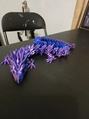Іграшка та декор 3D друк дракон гнучкий – articulated dragon, яскравий фігурний сувенір - Фото 2 Іграшка та декор 3D друк дракон гнучкий – articulated dragon, яскравий фігурний сувенір - зображення 2
