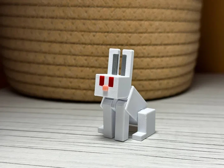 Колекційна фігурка кролика в стилі Minecraft. Aivory - изображение 3