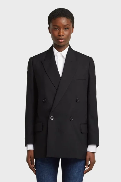 Жіночий чорний шерстяний жакет Double G-Star RAW XS D27131,E200 - Фото 1 Жіночий чорний шерстяний жакет Double G-Star RAW XS D27131,E200 - зображення 1