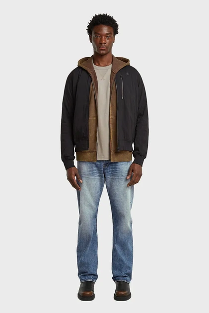 Чоловічий чорний бомбер Tech G-Star RAW S D25508,E070 - зображення 2